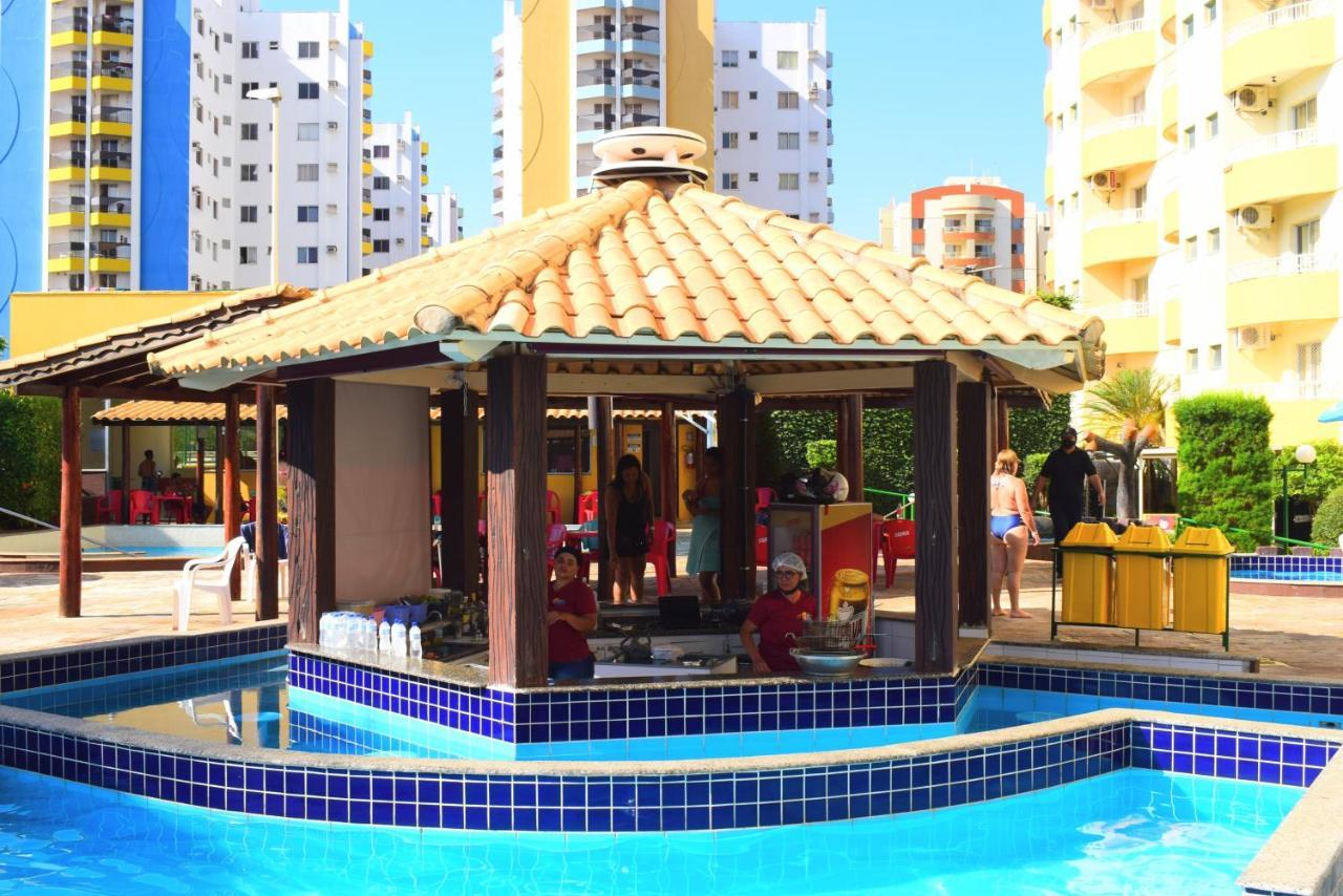 Aparthotel Flat com parque aquático Caldas Novas Esterno foto