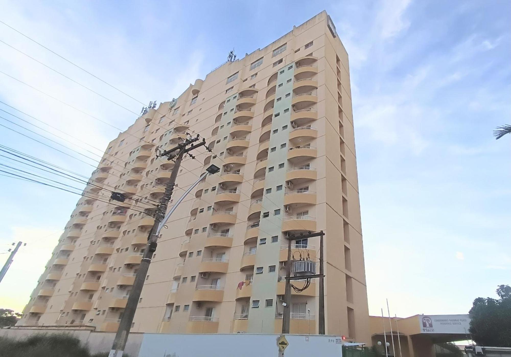 Aparthotel Flat com parque aquático Caldas Novas Esterno foto